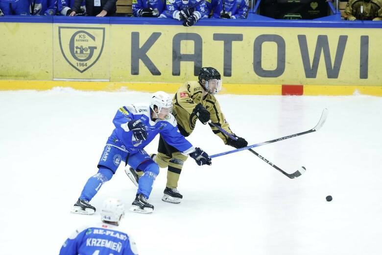 Pierwszy mecz hokejowego finału: GKS Katowice - Re-Plast Unia Oświęcim 2:3