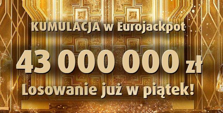 Eurojackpot Lotto wyniki 17.11.2017