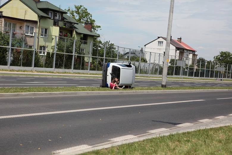 Ponad 10 osób poszkodowanych w wypadku masowym w Skierniewicach - ćwiczenia [ZDJĘCIA]