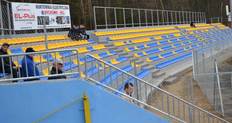 Nowa trybuna stadionu żużlowego w Grudziądzu, oddana wiosną do użytku, prezentowała się bardzo ładnie