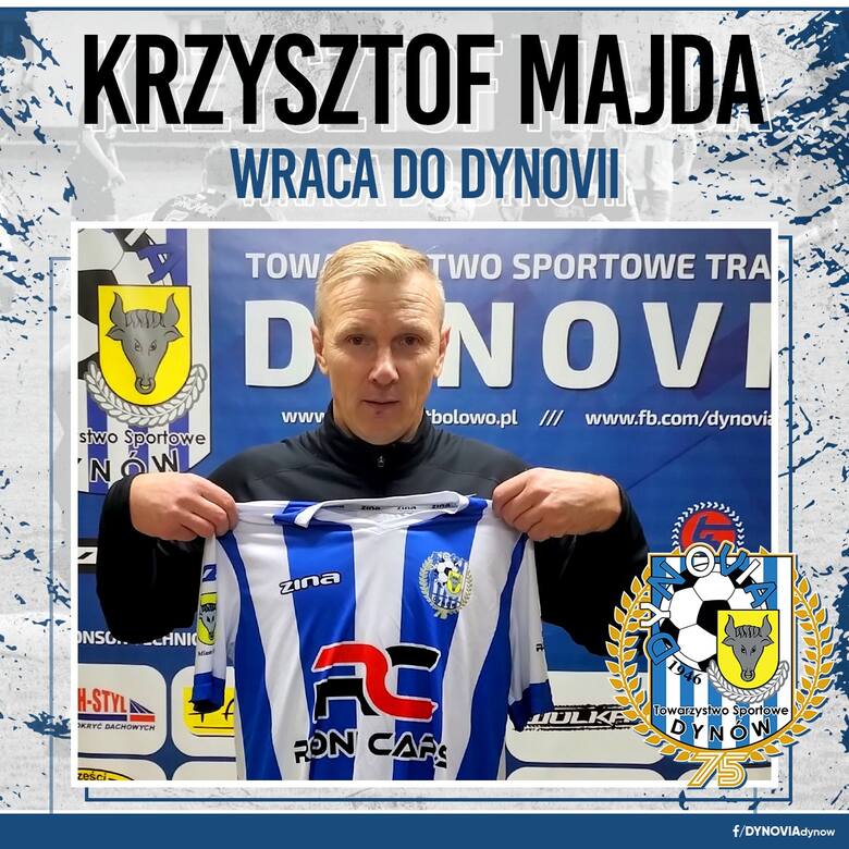 Klasa A2 Rzeszów. Krzysztof Majda został nowym trenerem Dynovii Dynów. Czy uchroni drużynę przed spadkiem do B-klasy?