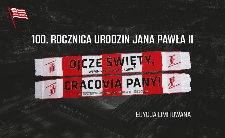 Cracovia wypuściła serię limitowanych szalików