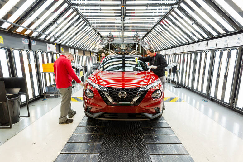 Nissan Juke Nissan rozpoczął produkcję nowego crossovera Juke w zakładach w Sunderland (Wielka Brytania). Sprzedaż modelu na rynkach europejskich rozpocznie