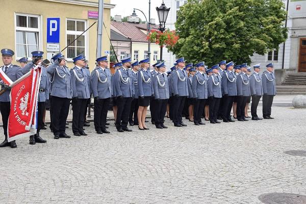 Łowiccy mundurowi na międzypowiatowym święcie policji w Kutnie [ZDJĘCIA]