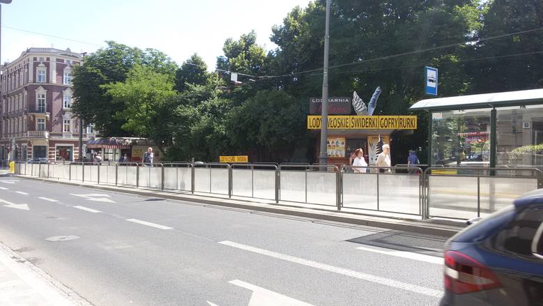 Ulica Kościuszki w Katowicach po przebudowie