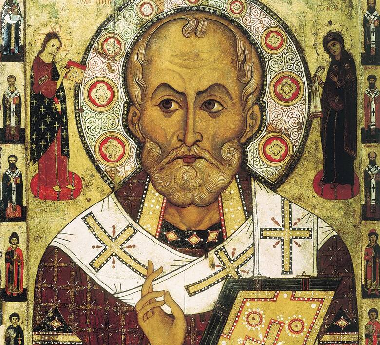 Ikona św. Mikołaja autorstwa Aleksandra Pietrowa (1294).