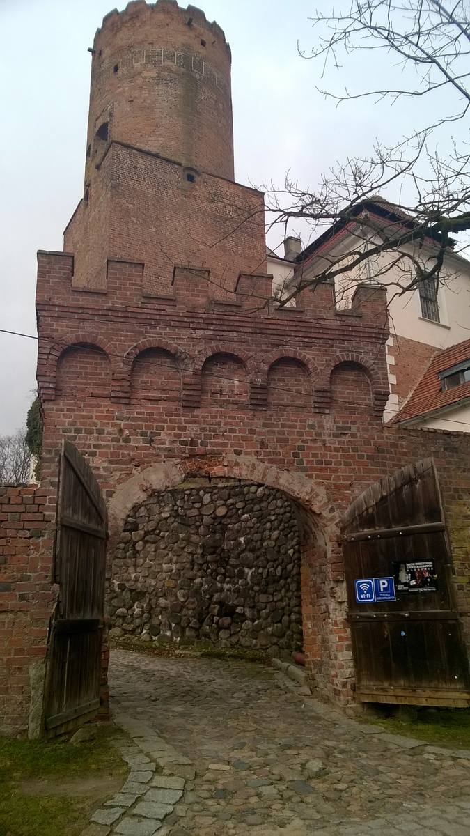 Zamek Joannitów w Łagowie.