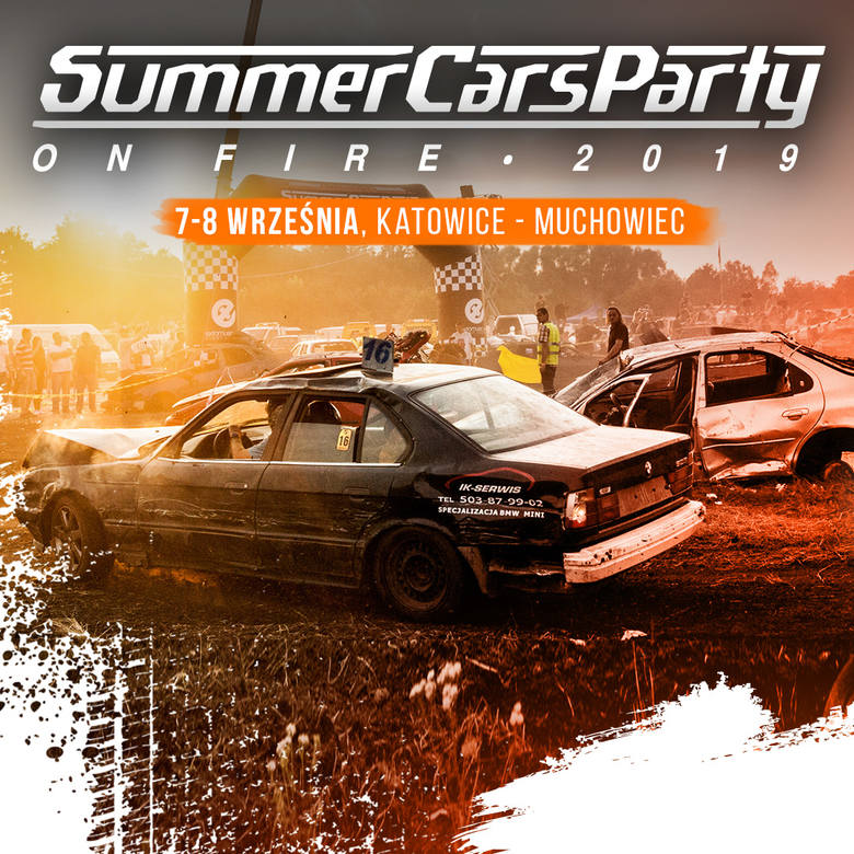 Summer Cars Party 2019 – On Fire, 7-8 września na Muchowcu!