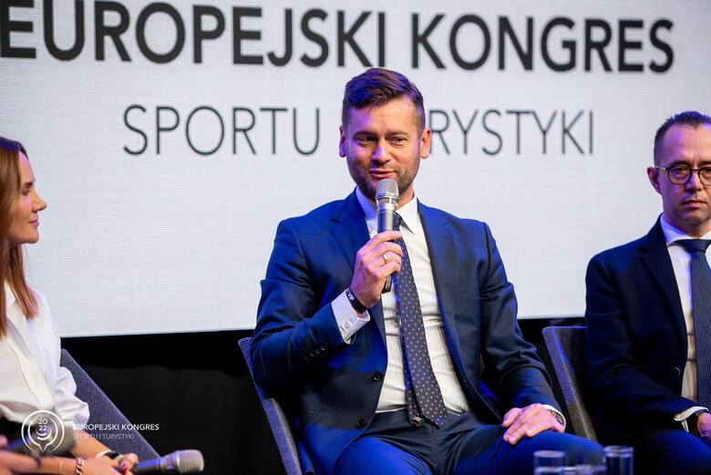 Minister sportu i turystyki Kamil Bortniczuk