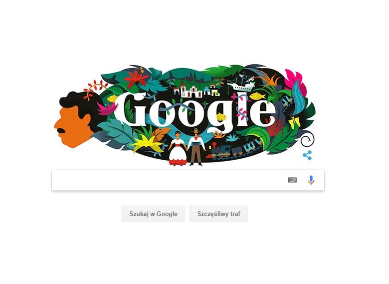Gabriel Garcia Marquez kim był realizm magiczny google doodle