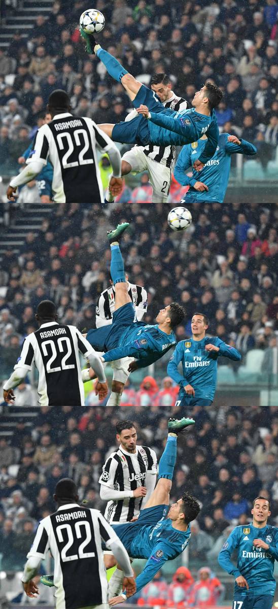 Tak Cristiano Ronaldo strzelił niesamowitego gola w pierwszym meczu z Juventusem