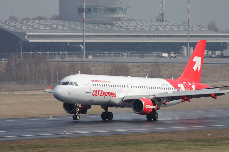 Zapowiadane połączenia OLT Express do Warszawy i za granicę mają obsługiwać samoloty airbus A320 zabierające na pokład 180 pasażerów.
