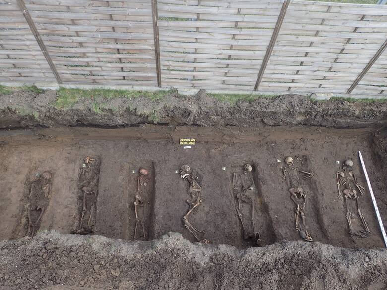 Masowe groby w ogrodzie wrocławskiej willi. Znaleziono szczątki ponad 120 osób