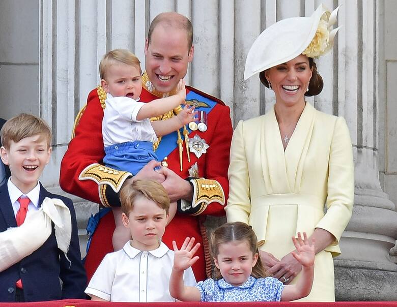 Książę William z księżną Kate i dziećmi