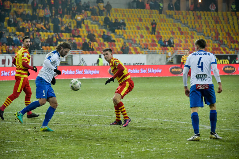 Fedor Cernych strzelił na 2:1 i Jagiellonia zgarnęła trzy punkty wskakując na fotel lidera Lotto Ekstraklasy