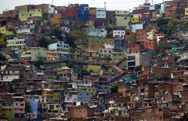 Slumsy w Medellin