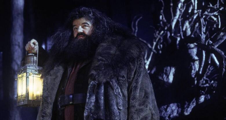 Robbie Coltrane grał Rubeusa Hagrida. Zmarł w 2022 roku.