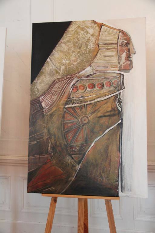 Prace skierniewiczanek wystawione w walewickim pałacu (Zdjęcia)