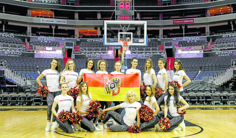 Wrocławskie cheerleaderki oczarowały Gortata i NBA