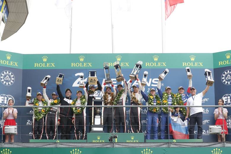 Zespół TOYOTA GAZOO Racing wygrał 87. edycję 24-godzinnego wyścigu w Le Mans, zajmując dwa pierwsze miejsca na mecie ostatniej rundy mistrzostw świata