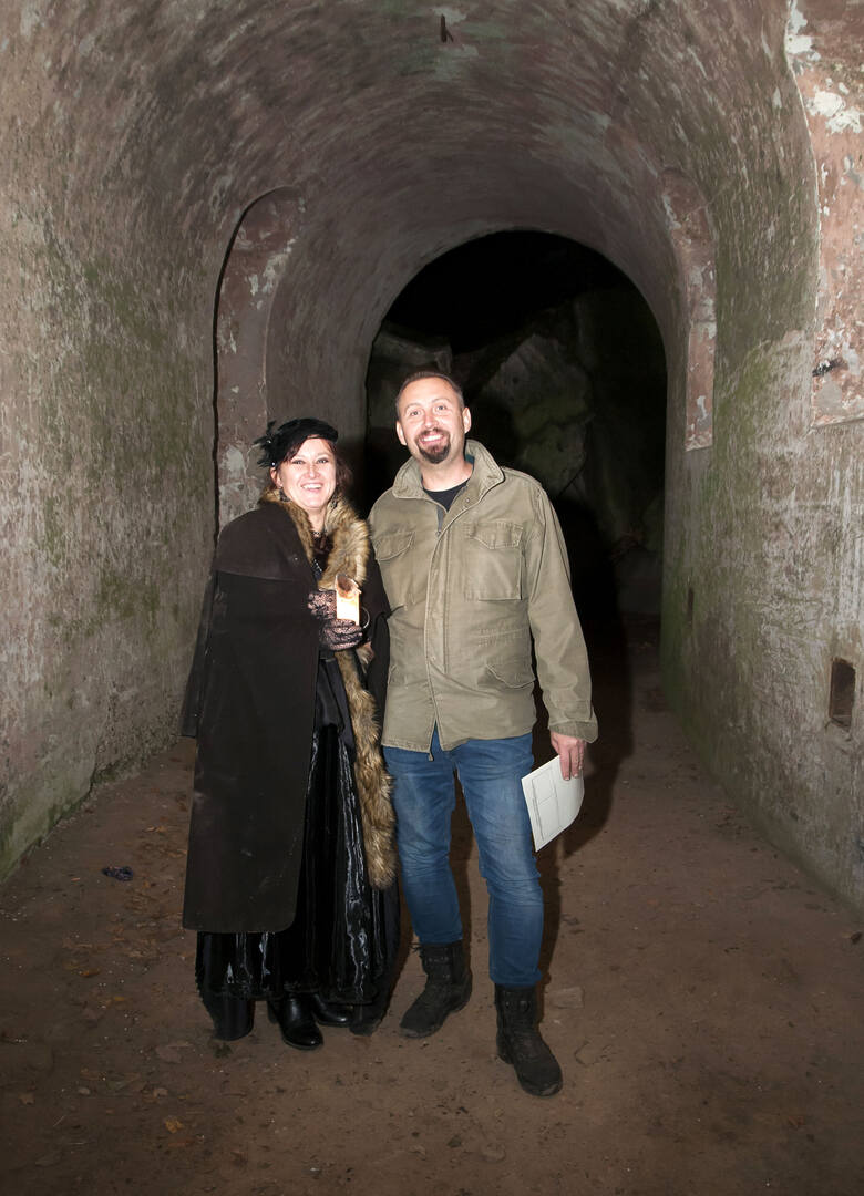 Nocne zwiedzanie fortu I Twierdzy Przemyśl „Salis Soglio”.