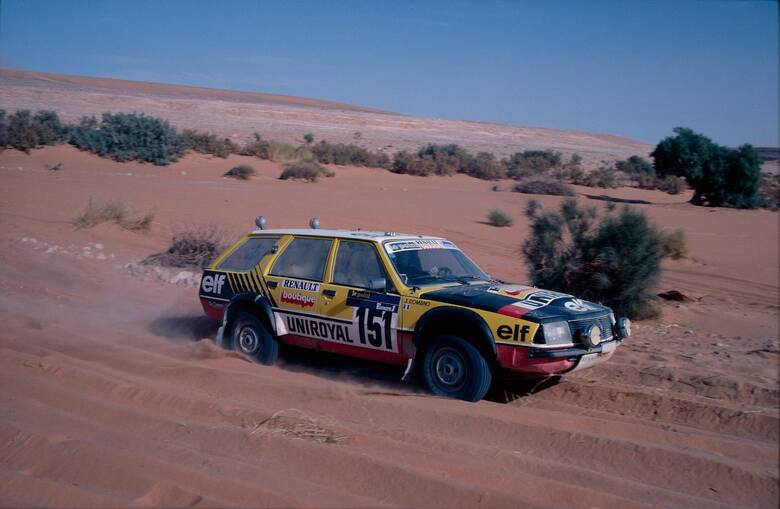 Renault 18 Break w rajdzie Paryż Dakar 1983 r. Fot: Renault