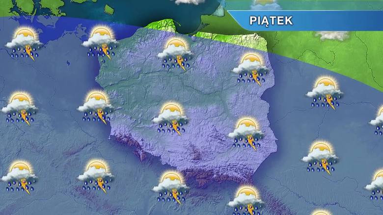 pogoda burze mapa Uwaga Dzis Burze W Calym Kraju W Weekend Ochlodzenie Mapa Burz Prognoza Pogody Expressilustrowany Pl pogoda burze mapa