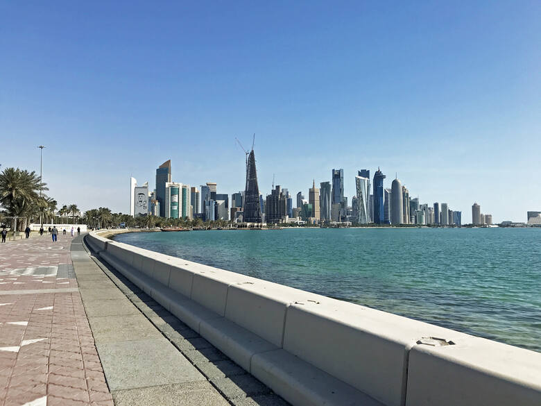 Promenada w stolicy Kataru