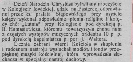 "Dziesiątacy" nawiązali do przedwojennej tradycji 10 PP w Łowiczu