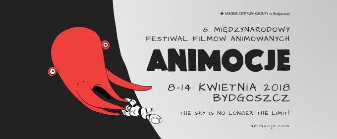 Tegoroczny festiwal Animocje będzie trwał w Bydgoszczy między 8 a 14 kwietnia.