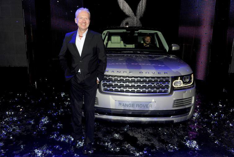 Bogusław Linda i samochód roku Playboya - Range Rover