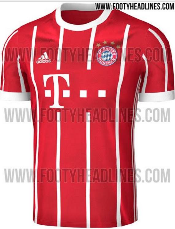 Bayern w stylu retro. Koszulki Lewego i spółki na sezon 2017/18
