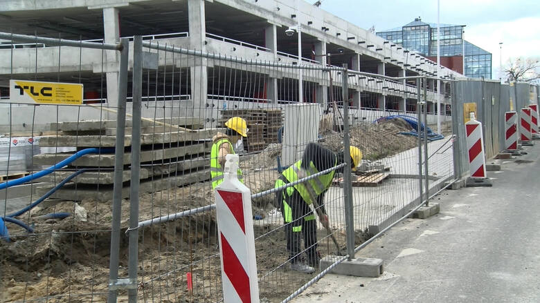 Budowa parkingu wielopoziomowego przy Zielonogórskiej Palmiarni