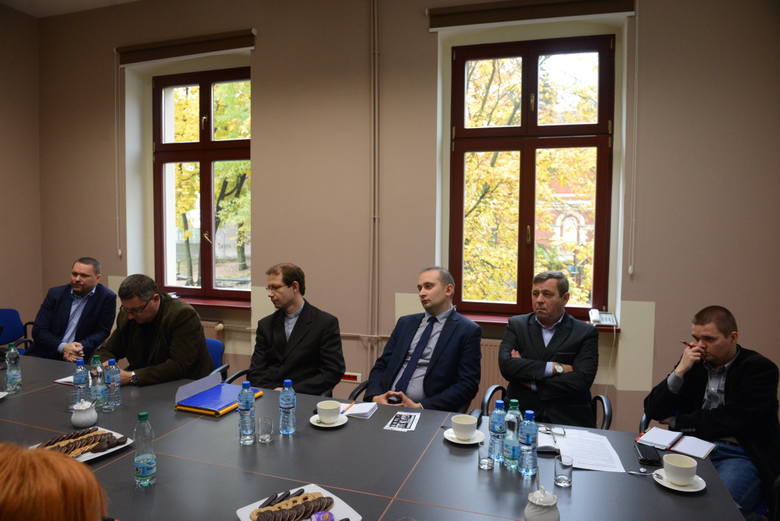 Pierwsze spotkanie organizacyjne w sprawie Wydarzeń Zielonogórskich w redakcji Gazety Lubuskiej.