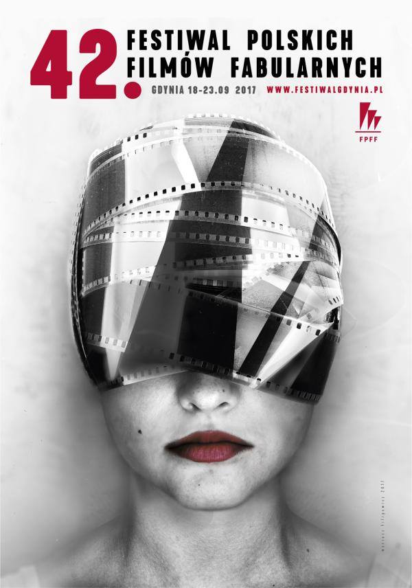 Jest plakat 42. Festiwalu Polskich Filmów Fabularnych w Gdyni