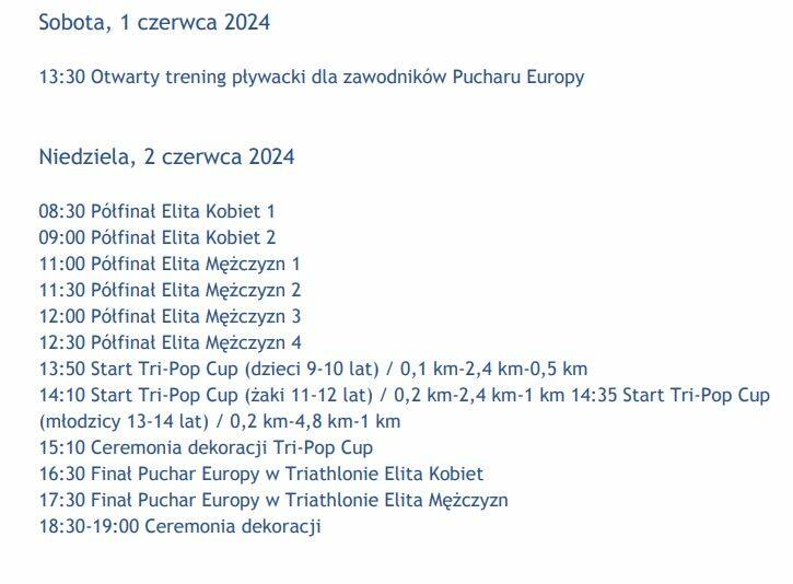 Puchar Europy w triathlonie odbędzie się 2 czerwca w Kielcach! Wystartują utytułowani zawodnicy. Znamy szczegóły wydarzenia. Zobacz wideo
