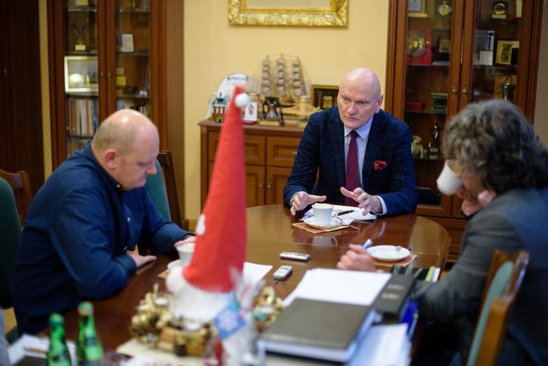 Rozmowa z prezydentem Torunia Michałem Zaleskim