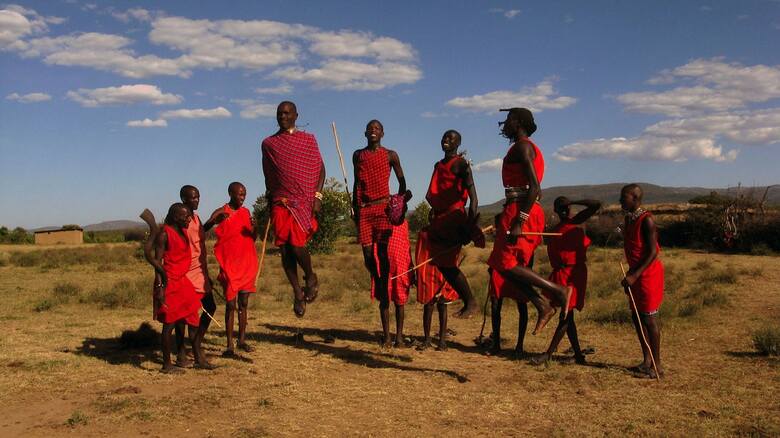 Masajowie to półkoczownicza grupa etniczna, zamieszkująca Kenię i północną Tanzanię