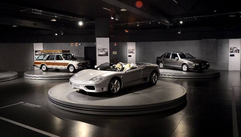 Samochody Giovanniego Agnelli na wystawie w Narodowym Muzeum Motoryzacji w Turynie Fot: Fiat