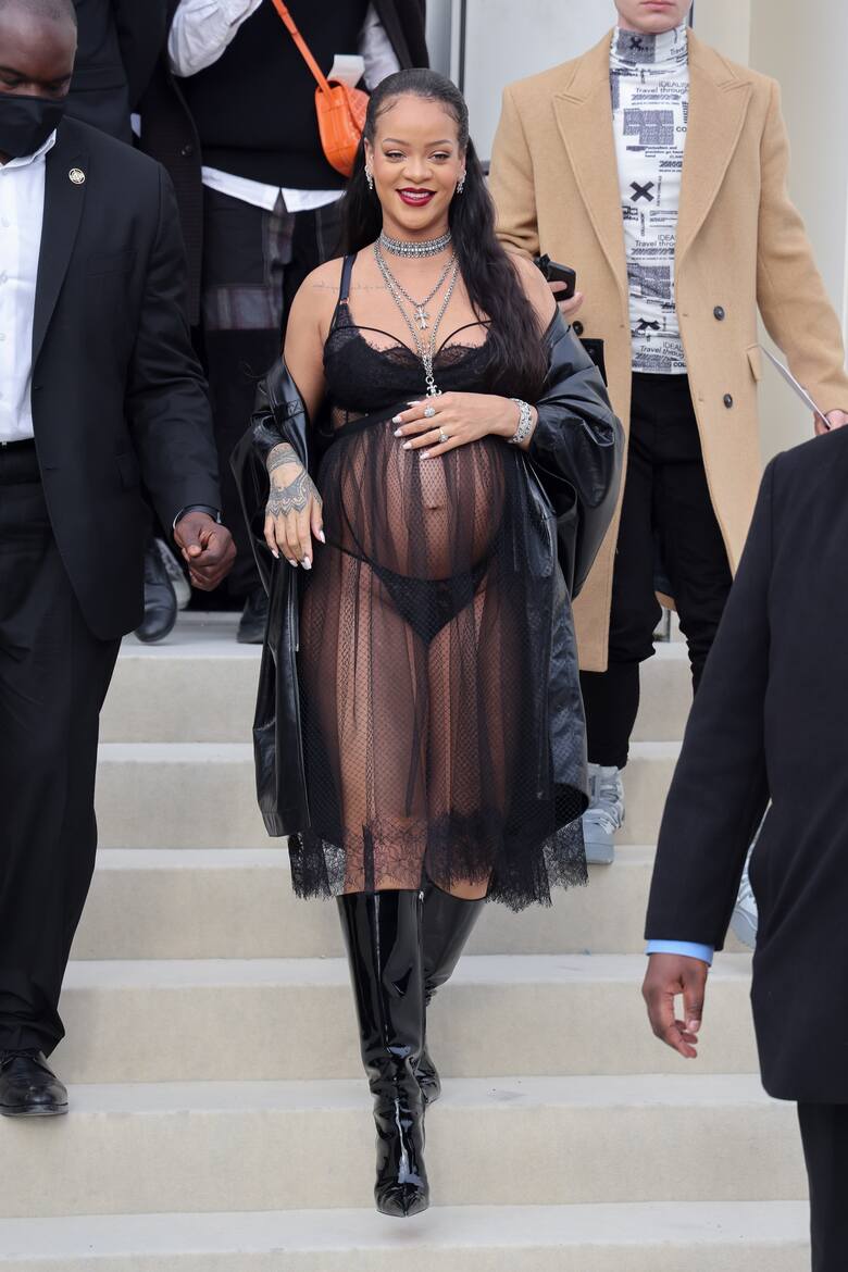Rihanna w tym roku pokazała zupełnie nowy poziom stylizacji ciążowych