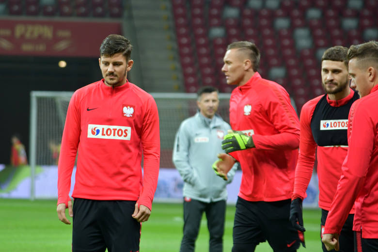 Reprezentacja Polski trenowała na Stadionie Narodowym ...