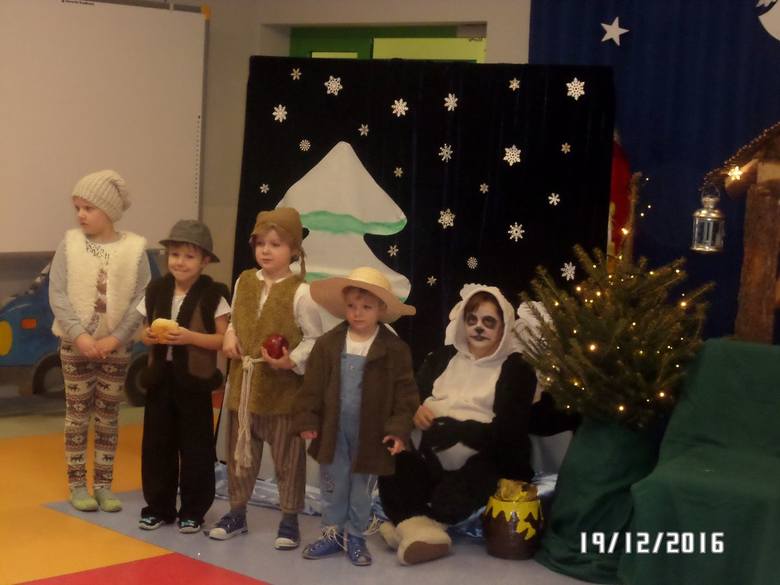 Spotkanie świąteczne w skierniewickim przedszkolu Zielony Zakątek 
