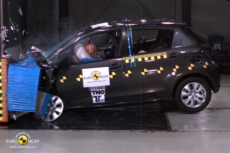 Wyniki testów zderzeniowych Euro NCAP - w tym Toyota Yaris