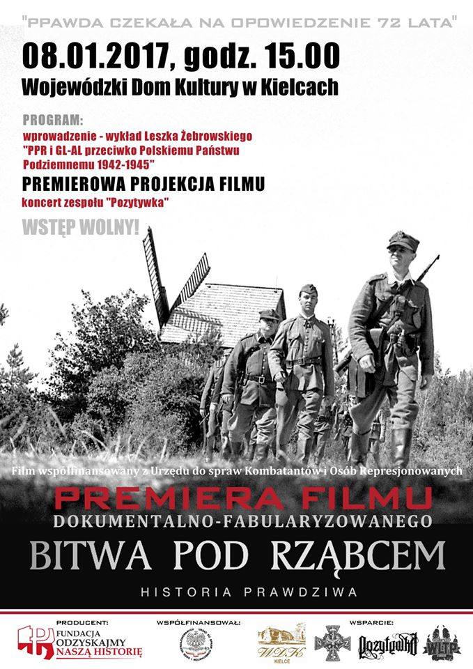 Powstał wyjątkowy film o bitwie pod Rząbcem w powiecie włoszczowskim. Wkrótce premiera