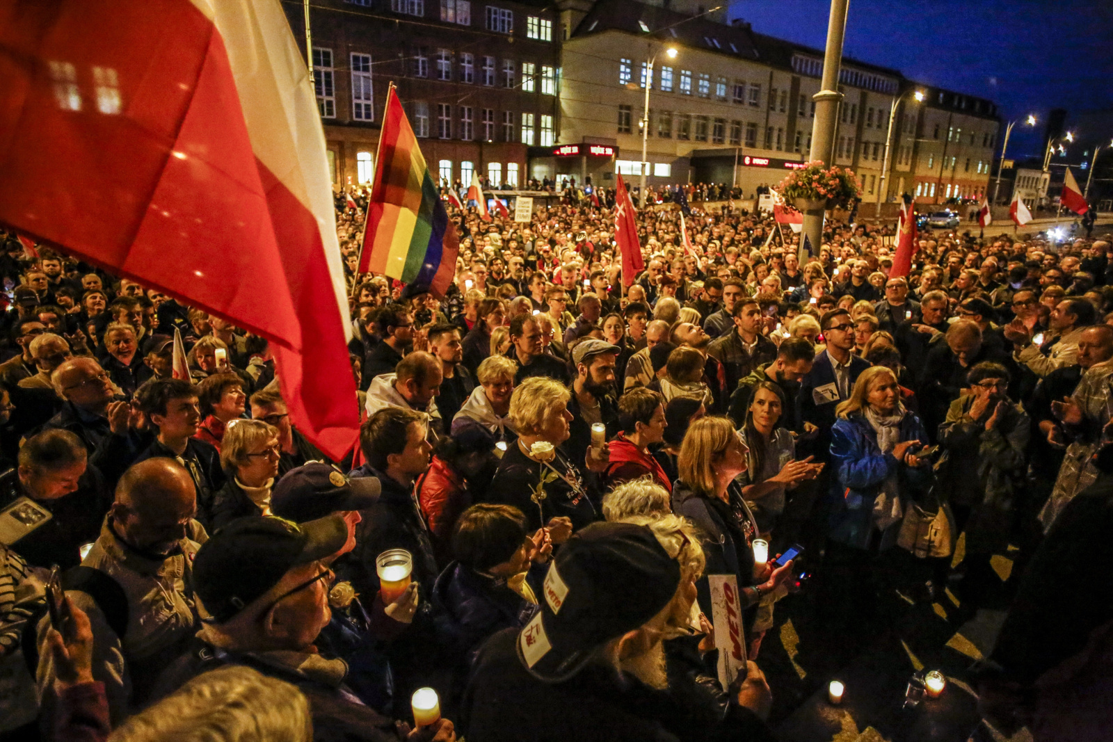 Protest w Gdańsku 21 07 2017