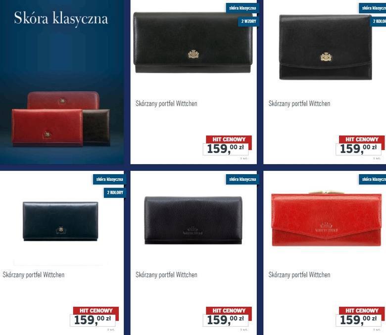 Wittchen w Lidlu: torebki, portfele, rękawiczki i paski. Kolekcja Wittchen w Lidlu już od 2 grudnia 2017 (2.12.2017)