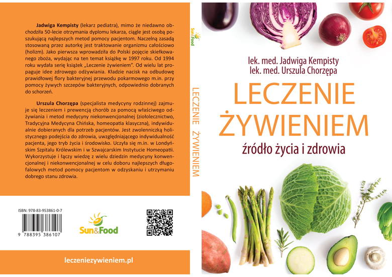 Bestseller „Leczenie Żywieniem” z praktycznymi poradami, jak cieszyć się życiem w dobrym zdrowiu. Zawiera m.in. przepisy kulinarne