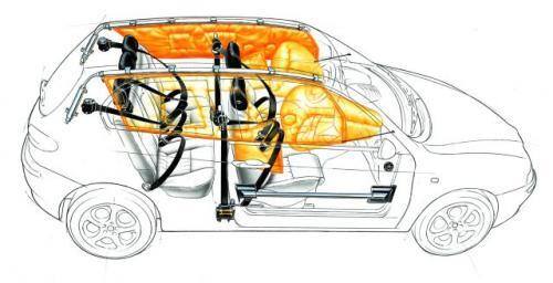 Fot. Fiat: W skład elementów bezpieczeństwa biernego wchodzą m.in. poduszki gazowe – przednie, boczne, kolanowe, kurtyny powietrzne oraz pasy bezpieczeństwa