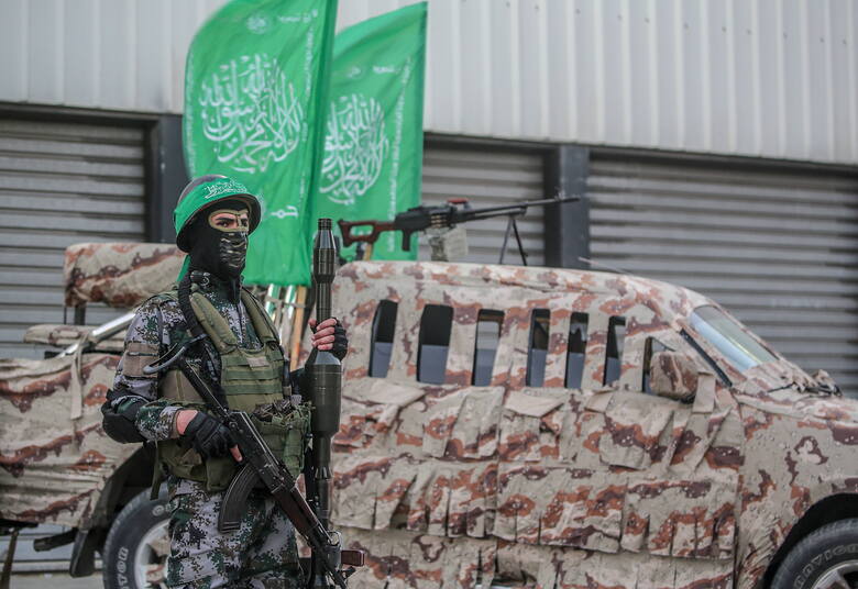 Według prezydenta Izraela, bojownicy Hamasu mieli mieć instrukcje budowania broni chemicznej.