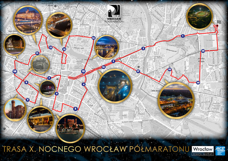 Potężne zmiany w MPK Wrocław i utrudnienia na drogach. W sobotę odbędzie się nocny półmaraton. Tegoroczna edycja.